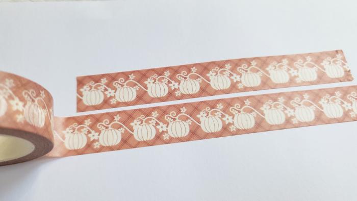 Washi Tape Kürbis